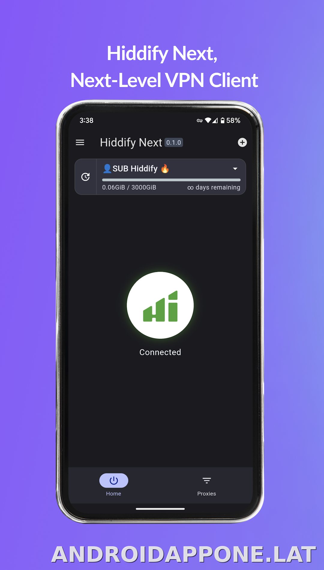 Hiddify скриншот 1