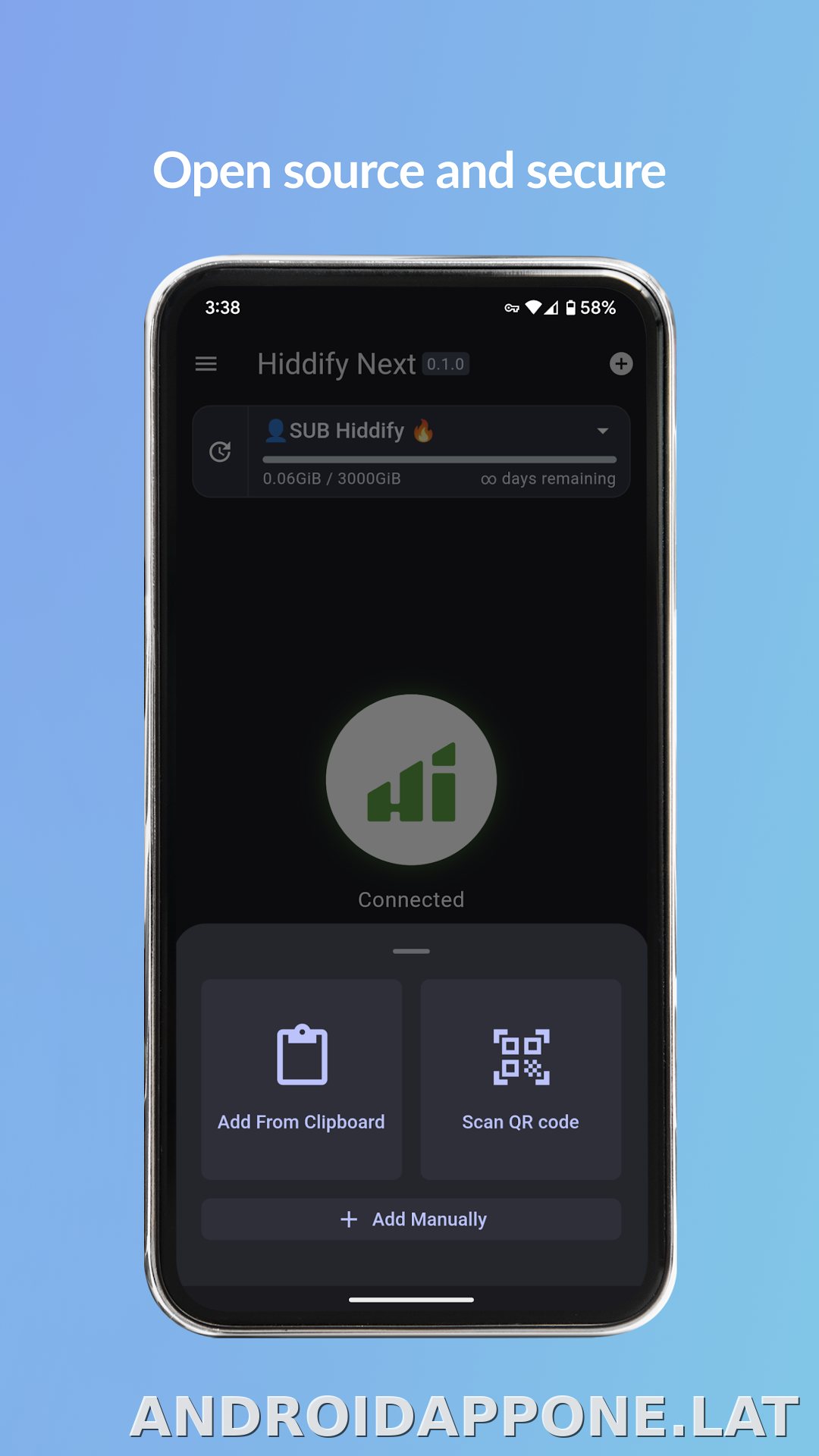 Hiddify скриншот 4