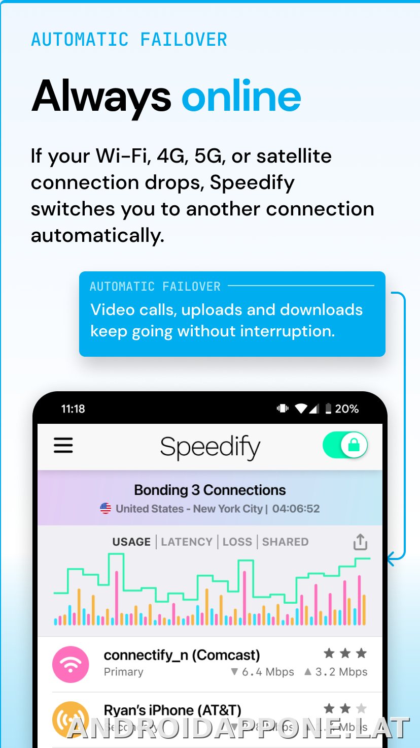 Speedify скриншот 2