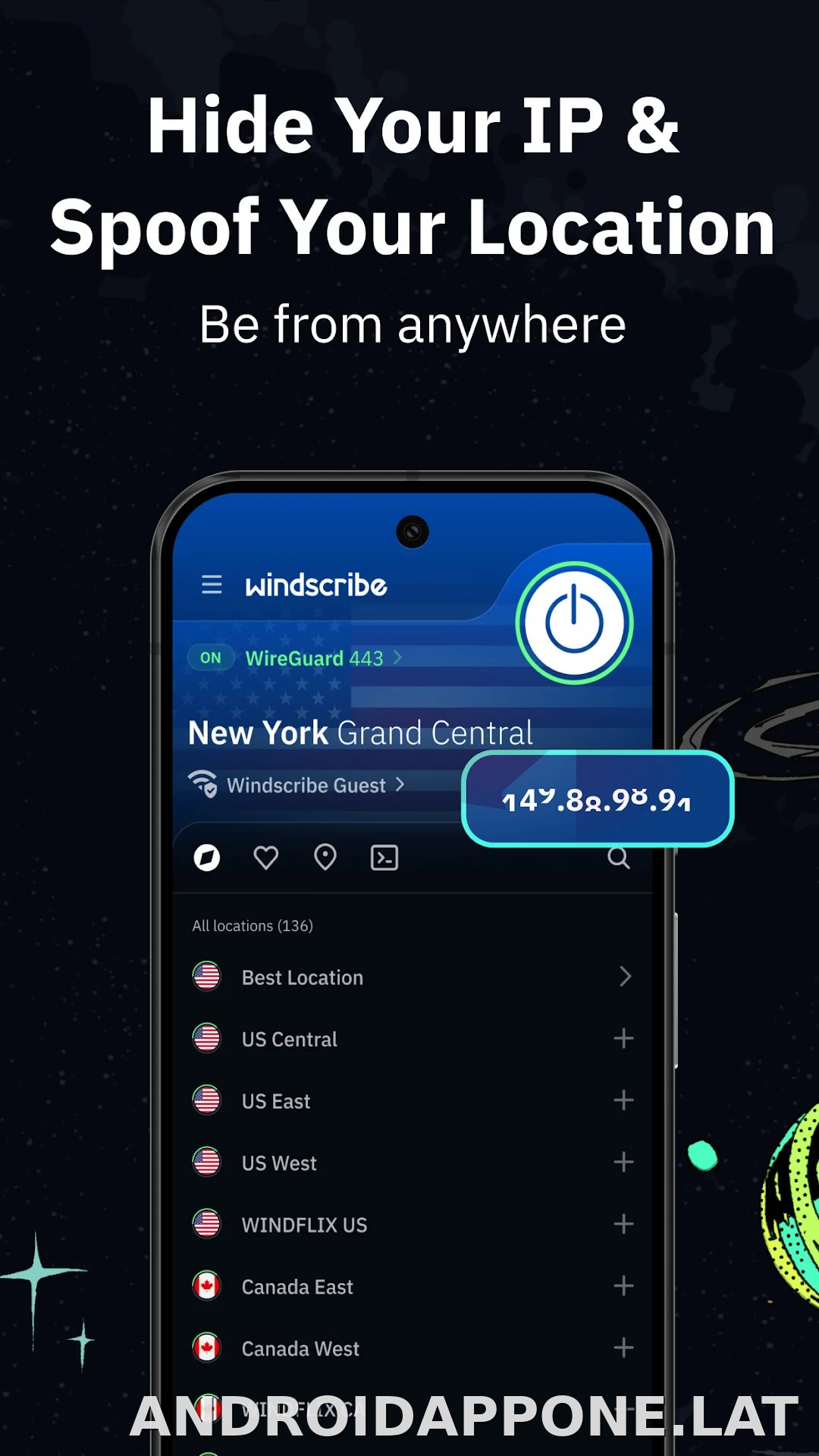 Windscribe скриншот 5